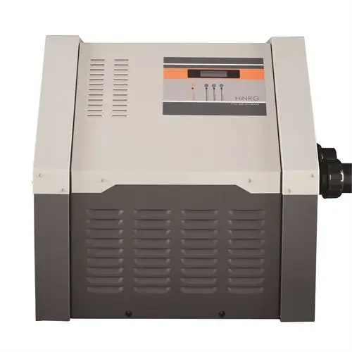 Large Astral gas pool heater used for fast pool and spa heating